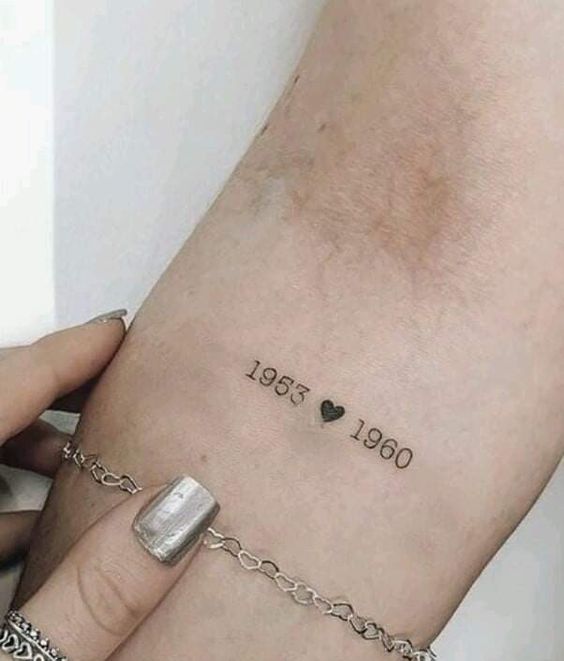 tatouage pour un être cher