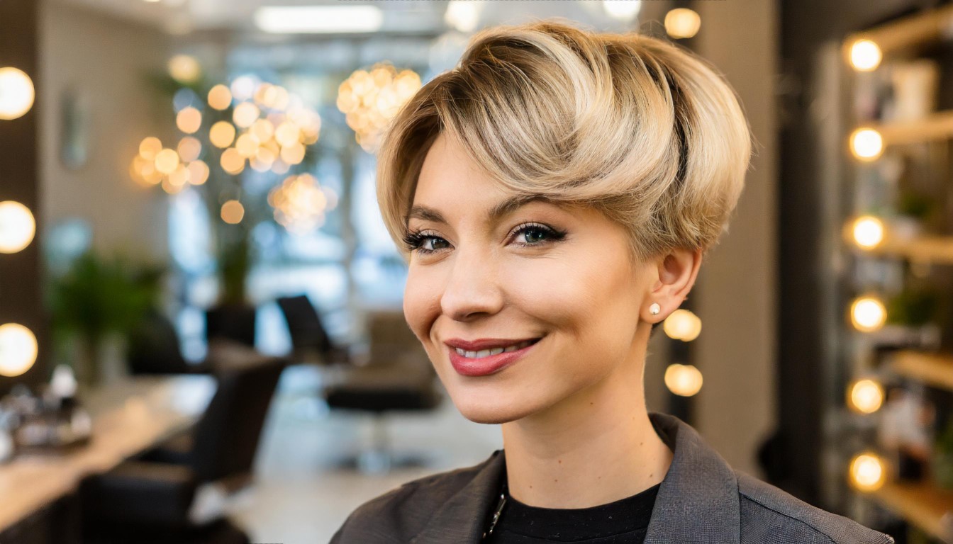 Les mèches sur cheveux courts châtains : avantages, inconvénients et