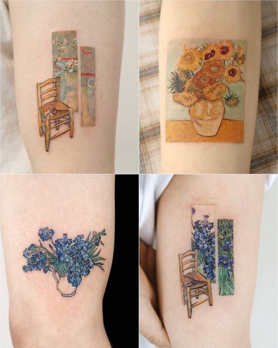 tatouage bras femme