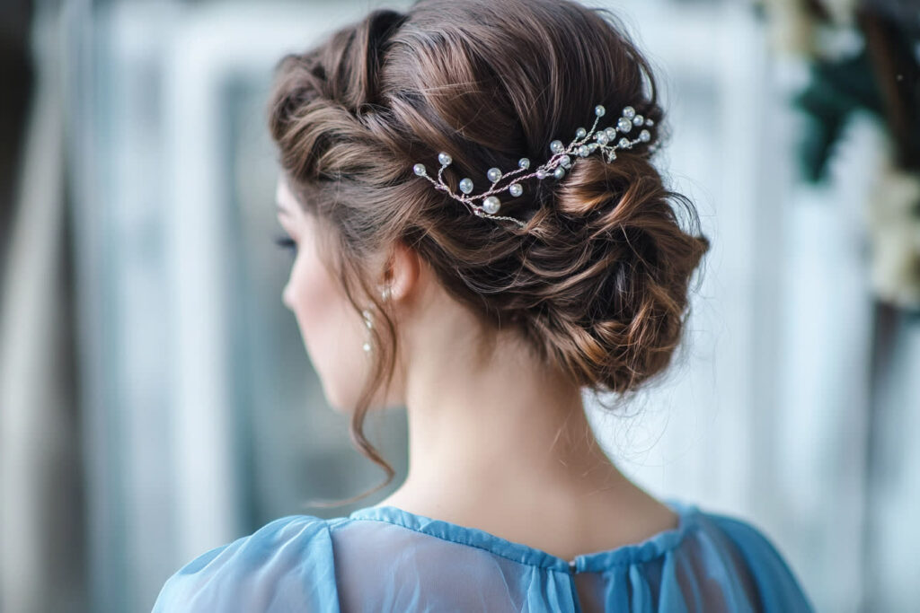 coiffure mariage invitée