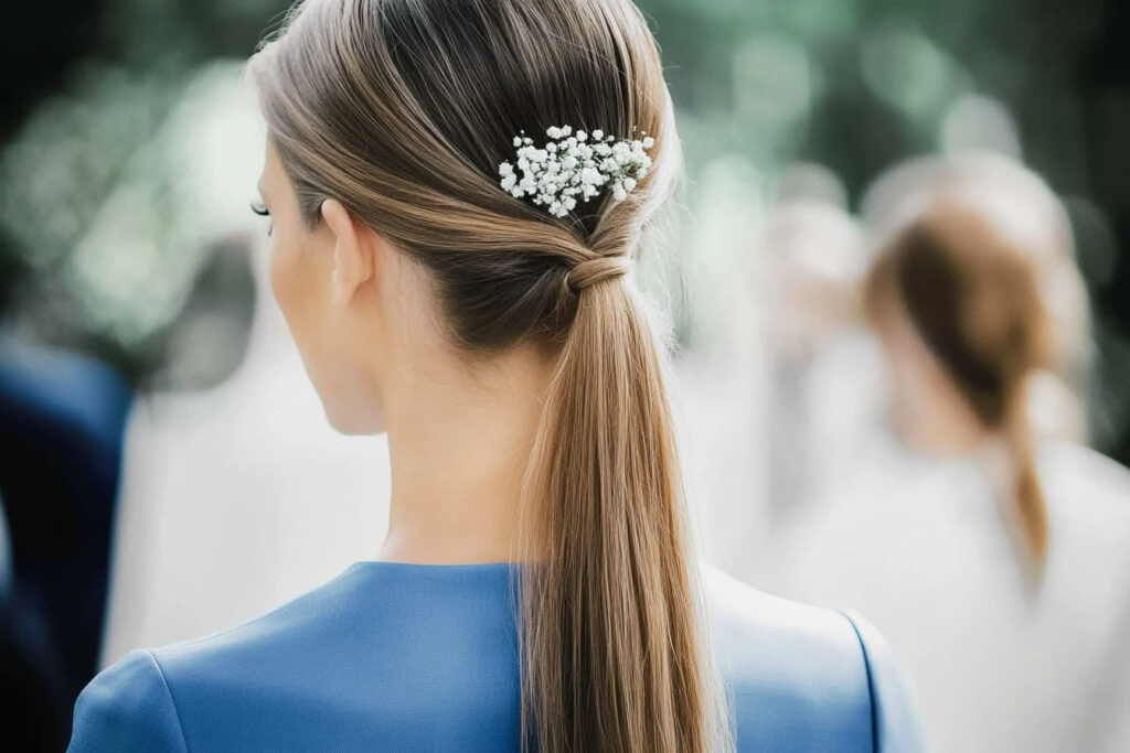 coiffure mariage invitée