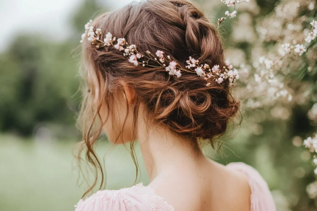 coiffure mariage invitée