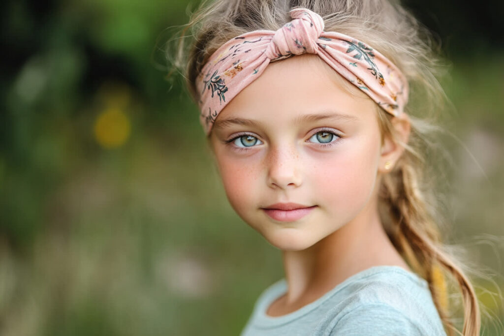 coiffure petite fille