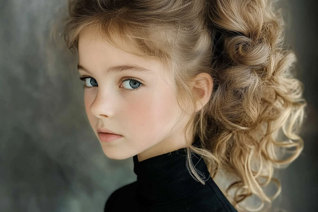 coiffure petite fille