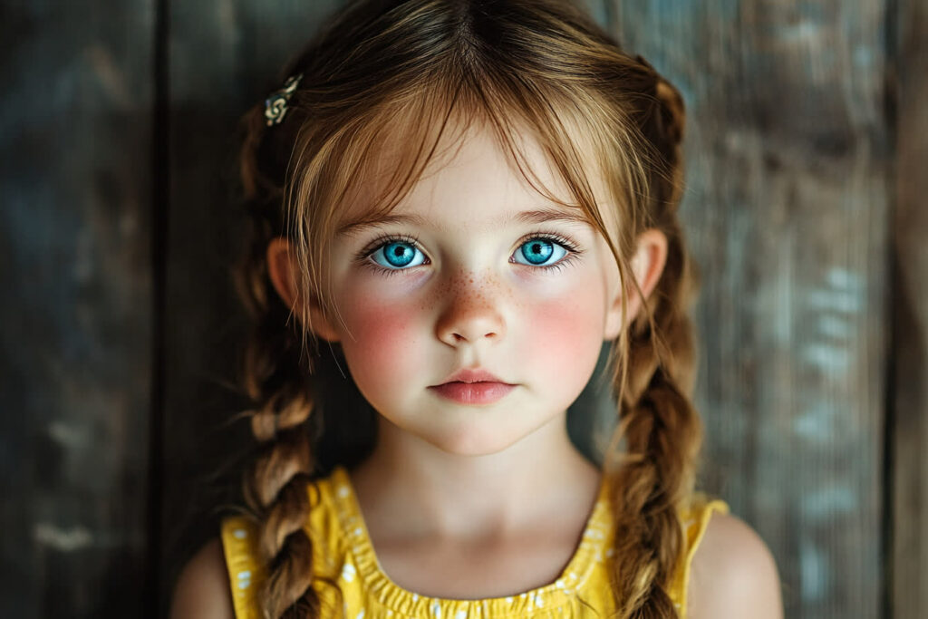 coiffure petite fille