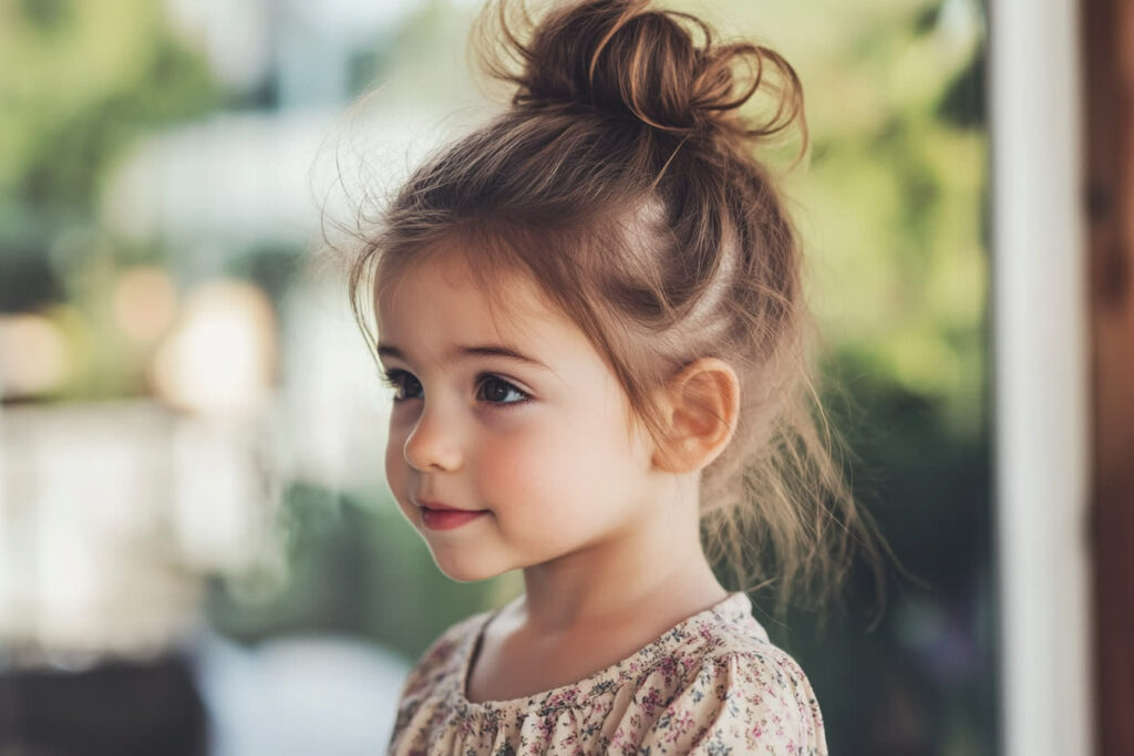 coiffure petite fille