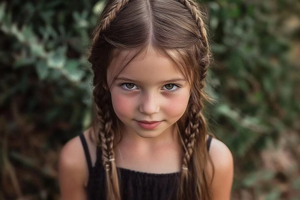 coiffure petite fille