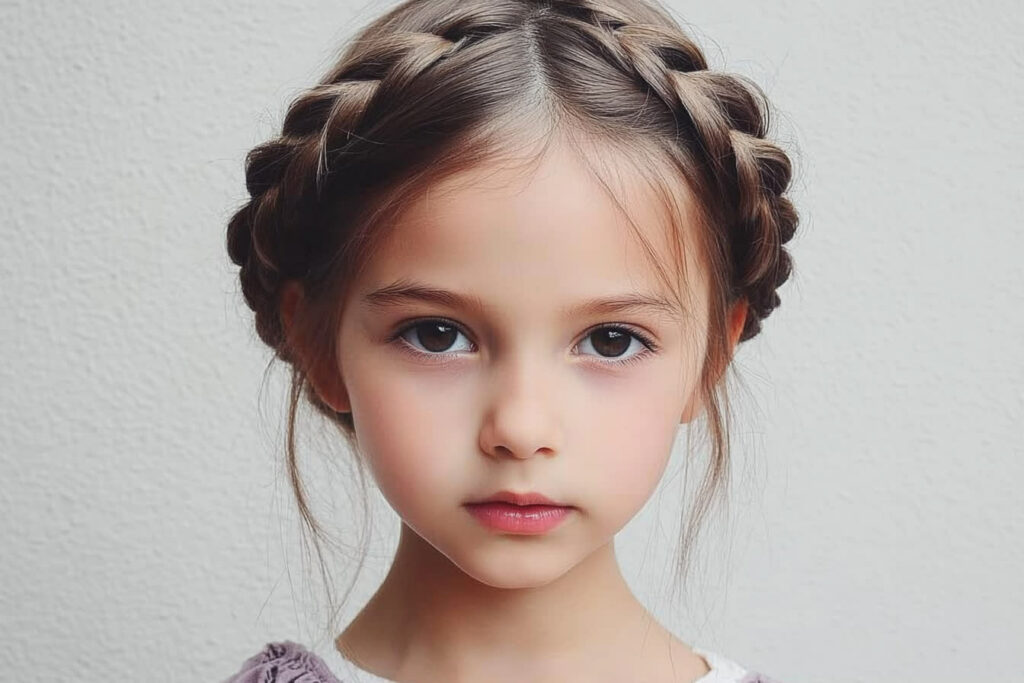 coiffure petite fille