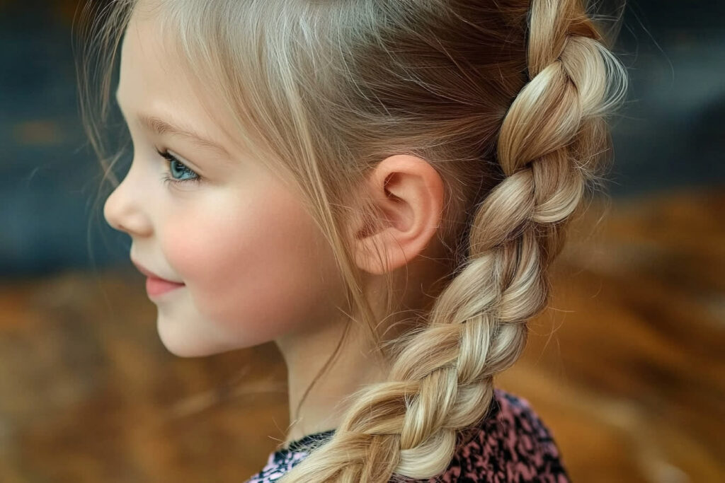 coiffure petite fille