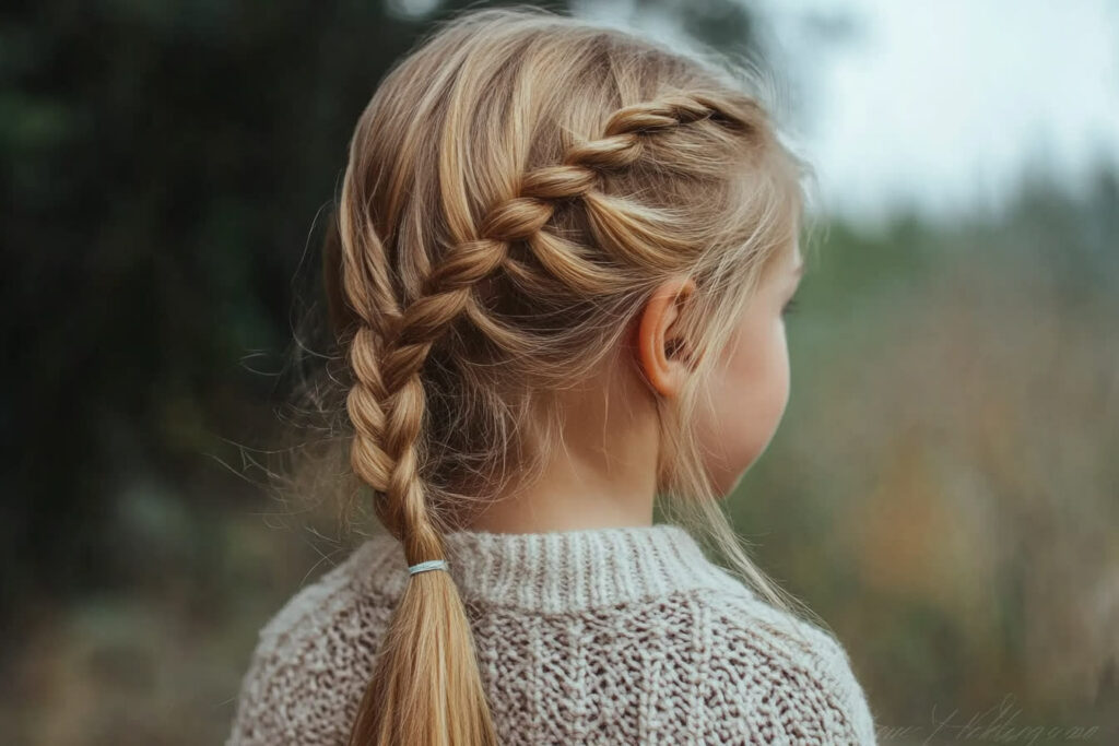 coiffure petite fille