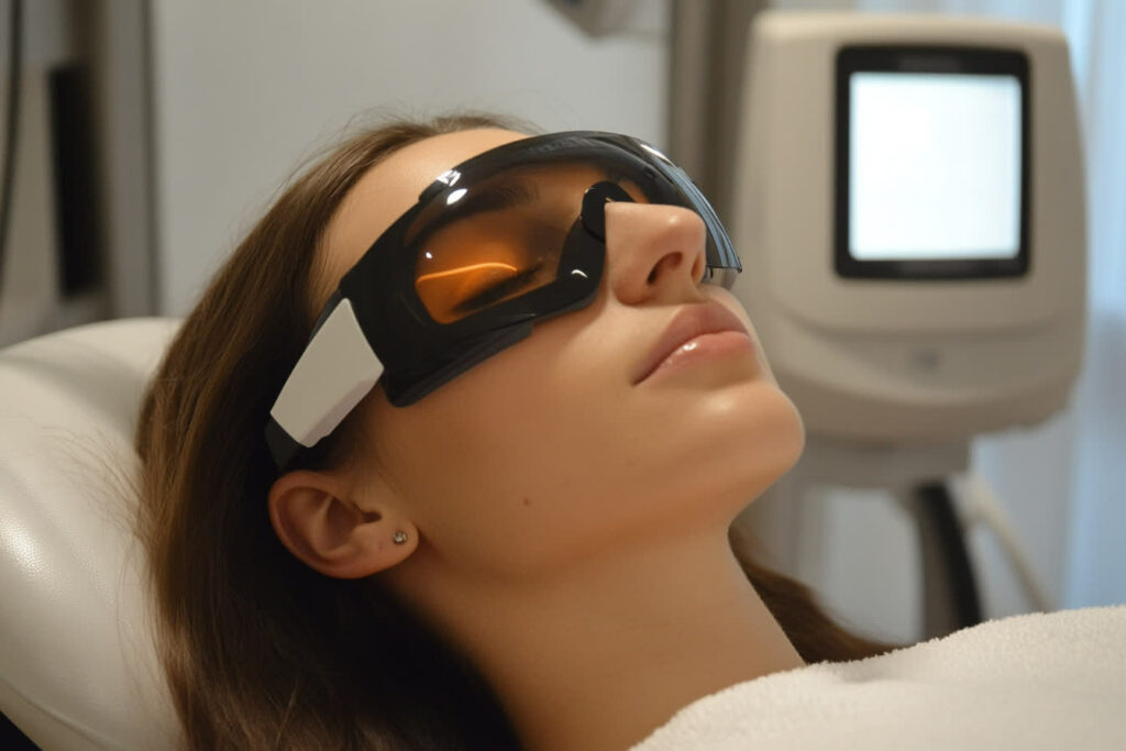 épilation laser femme