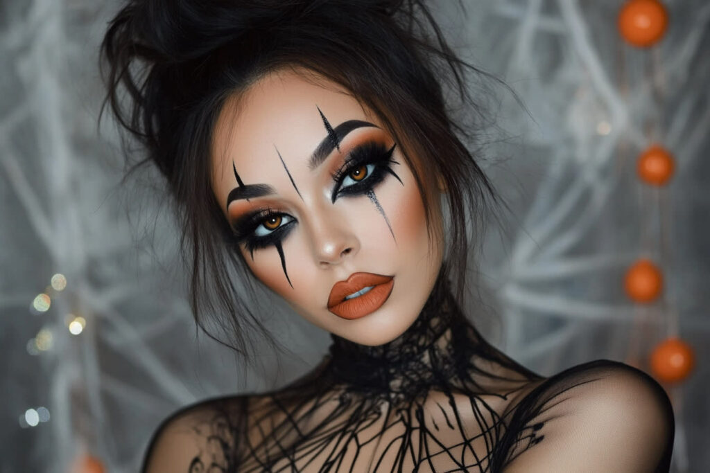 maquillage Halloween femme