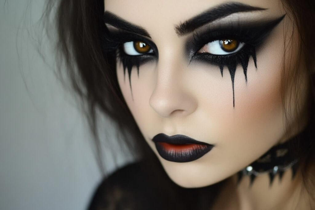 maquillage halloween femme