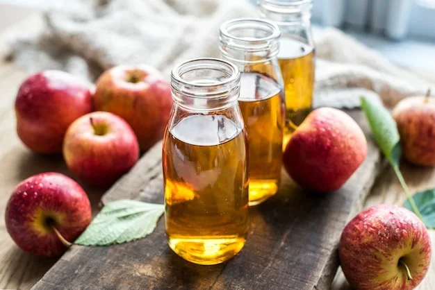 Acide acétique contenu dans le vinaigre de cidre