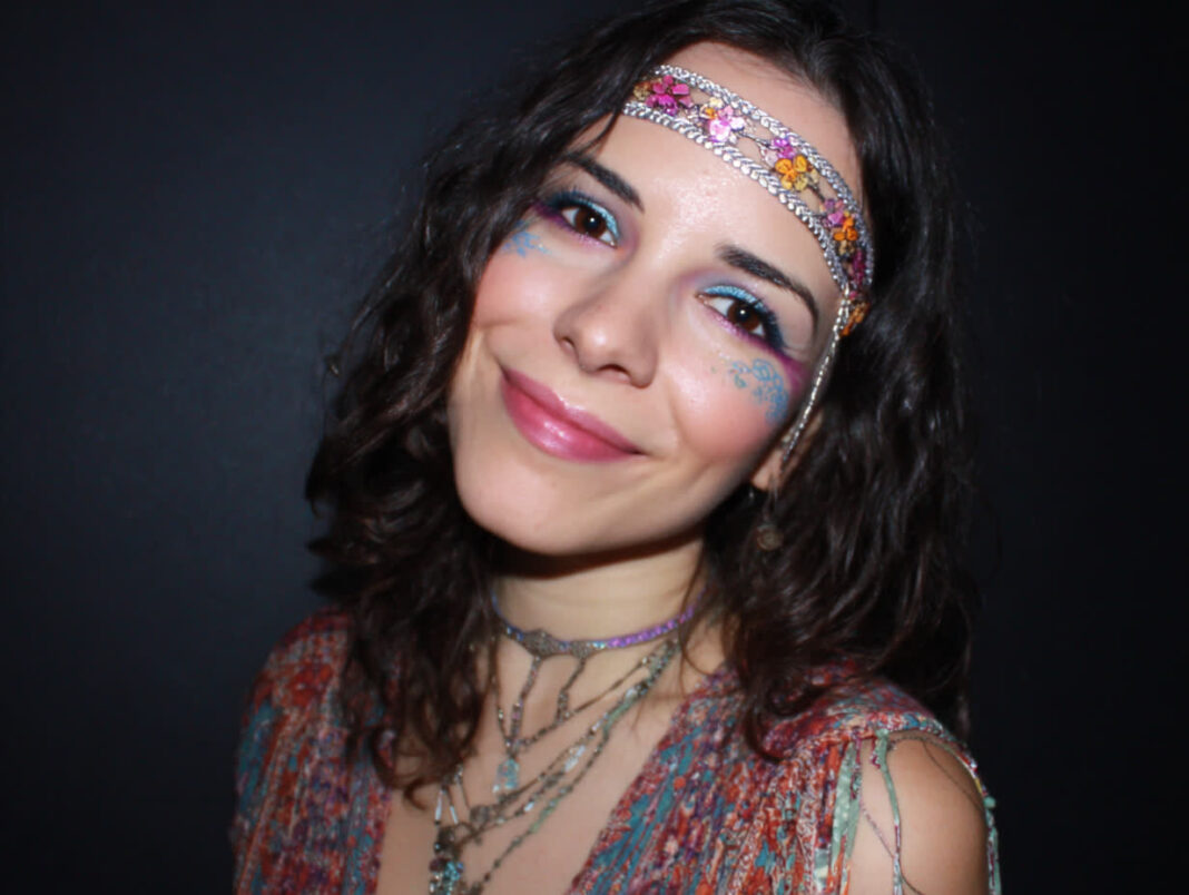 maquillage année 70