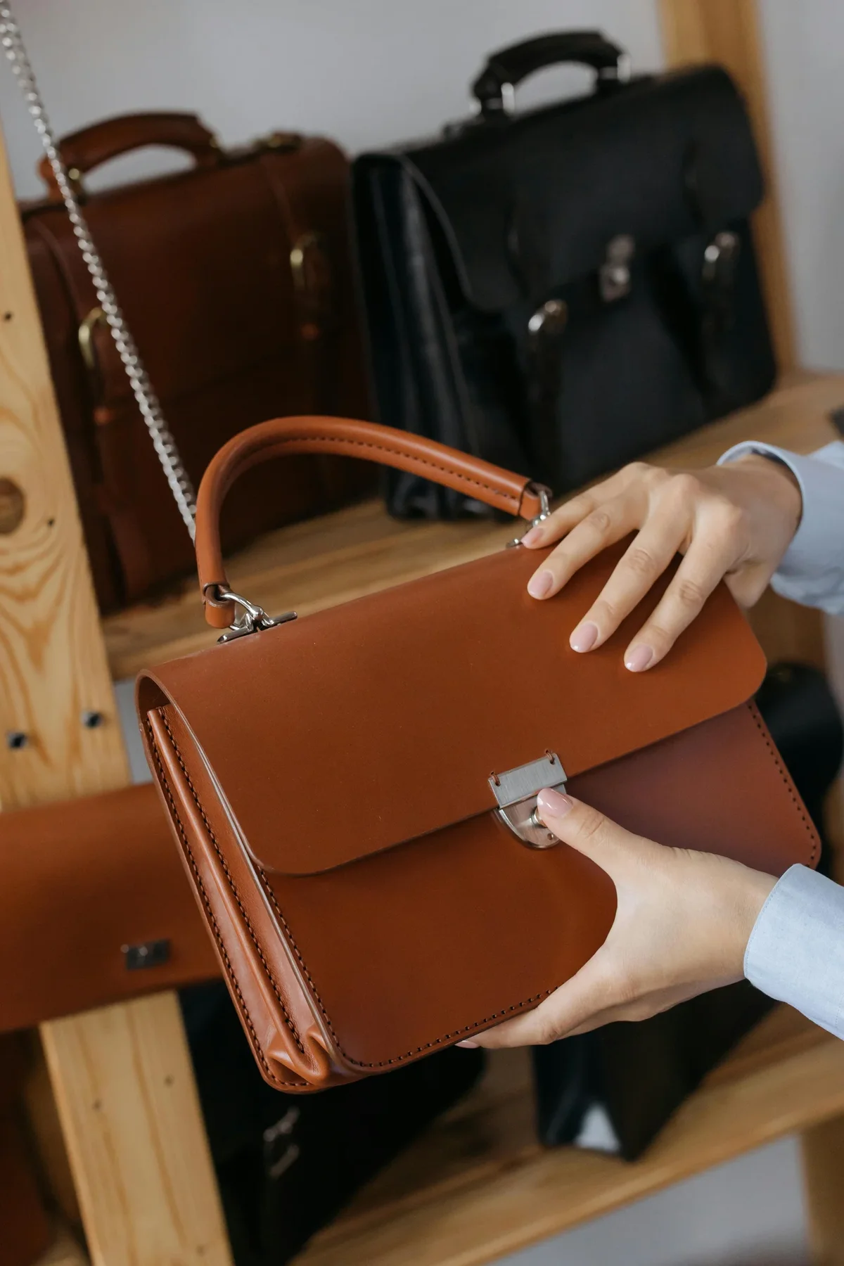 rénovation sac en cuir 